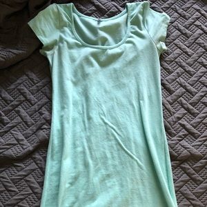 Mint bodycon dress